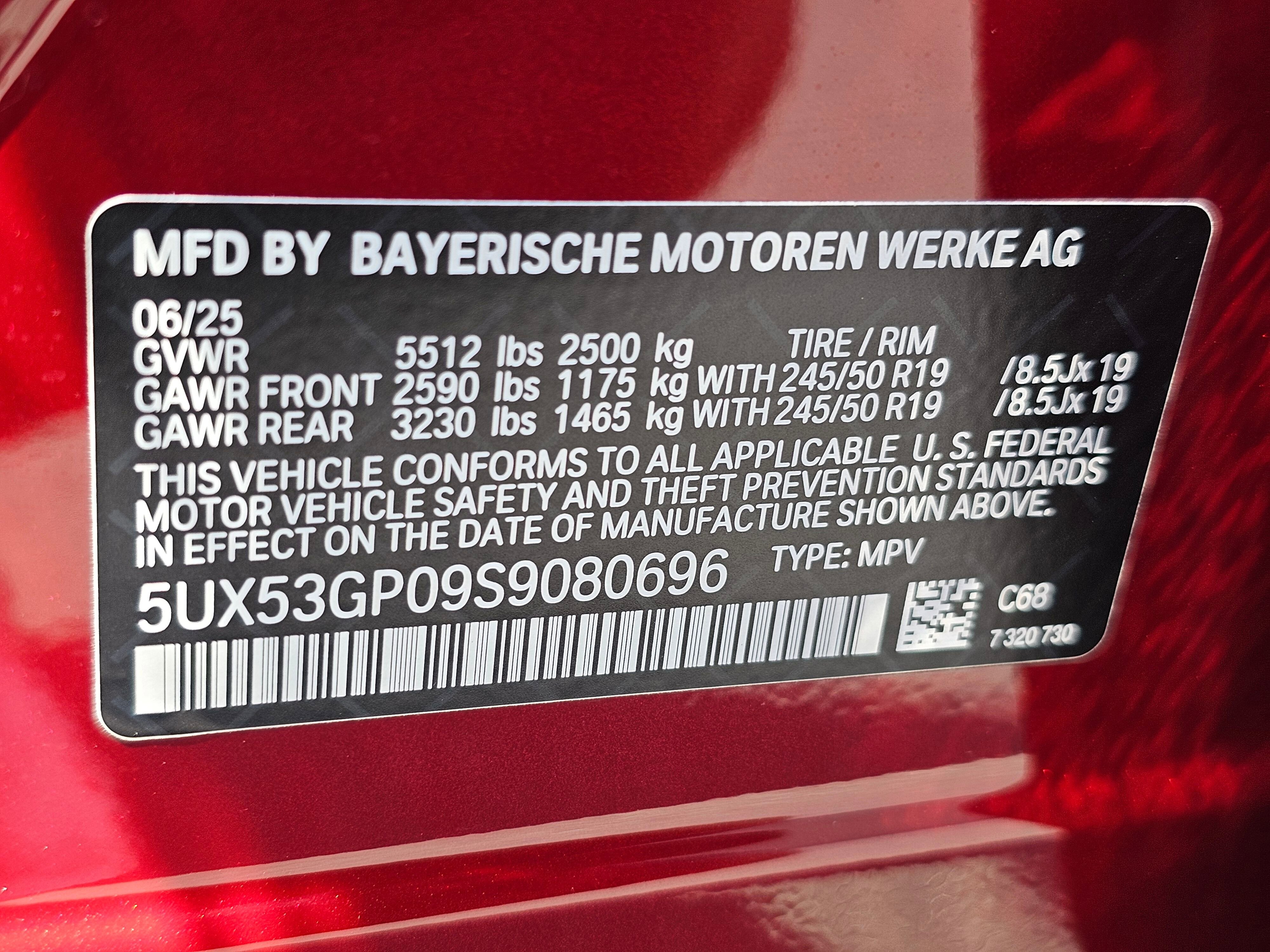 New 2025 BMW X3 xDrive30i w/ Premium Package image 30
