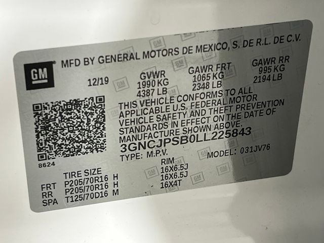 Used 2020 Chevrolet Trax LT AWD/4WD image 34