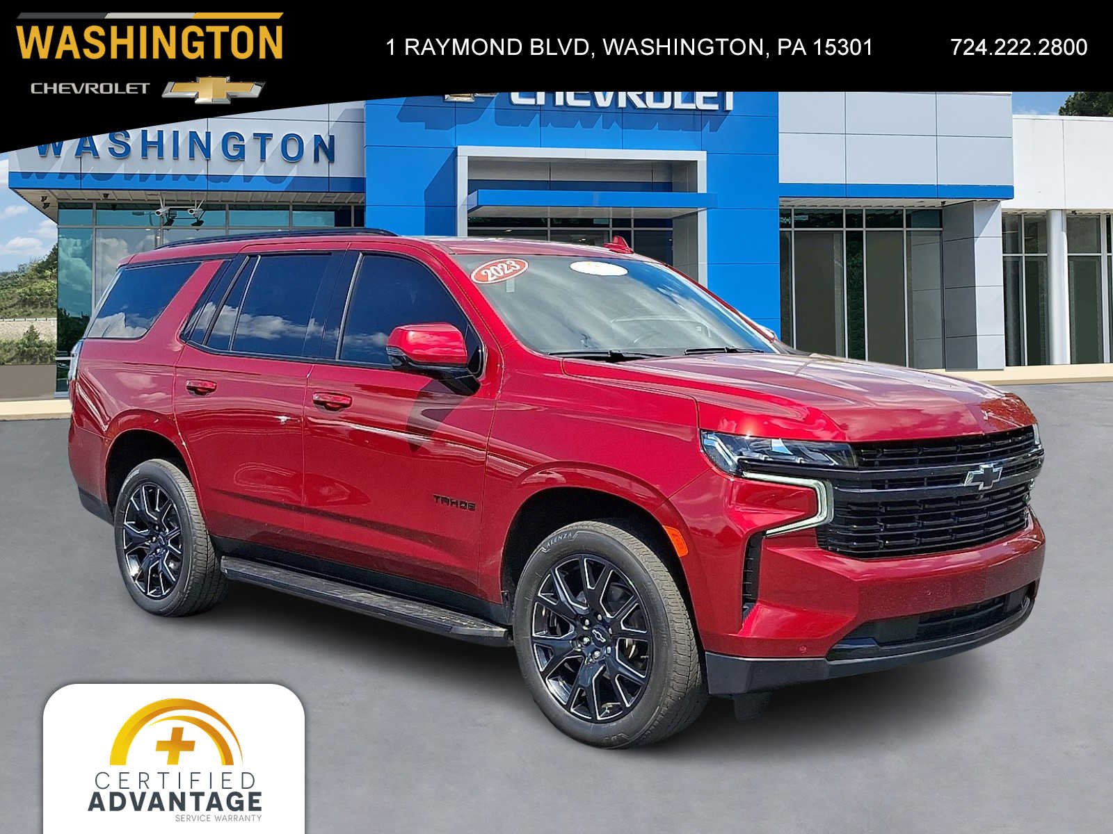 Used 2023 Chevrolet Tahoe RST w/ Luxury Package AWD/4WD image 1