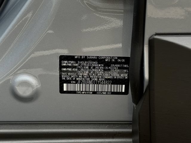 New 2026 Subaru Outback Wilderness AWD/4WD image 25