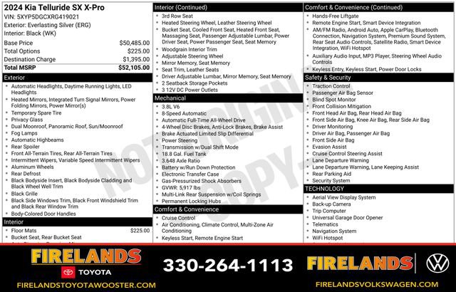 Used 2024 Kia Telluride SX X-Pro image 3