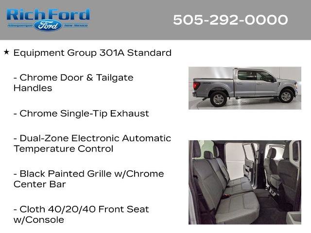 Certified 2025 Ford F150 XLT w/ Equipment Group 301A Standard image 11