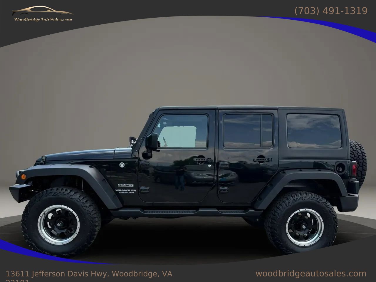 Used 2017 Jeep Wrangler Unlimited Sport w/ Quick Order Package 24S AWD/4WD image 3