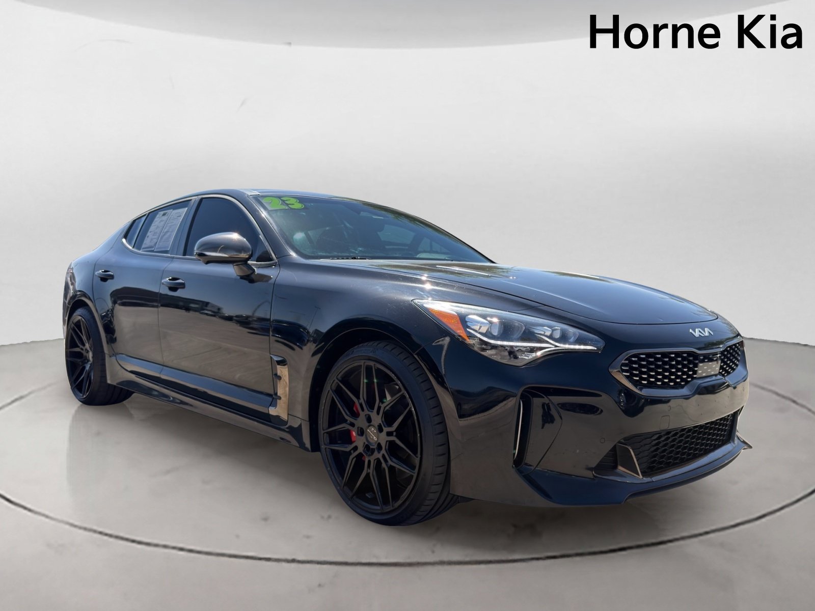 Certified 2023 Kia Stinger GT2 w/ Red Interior Color Package RWD image 2