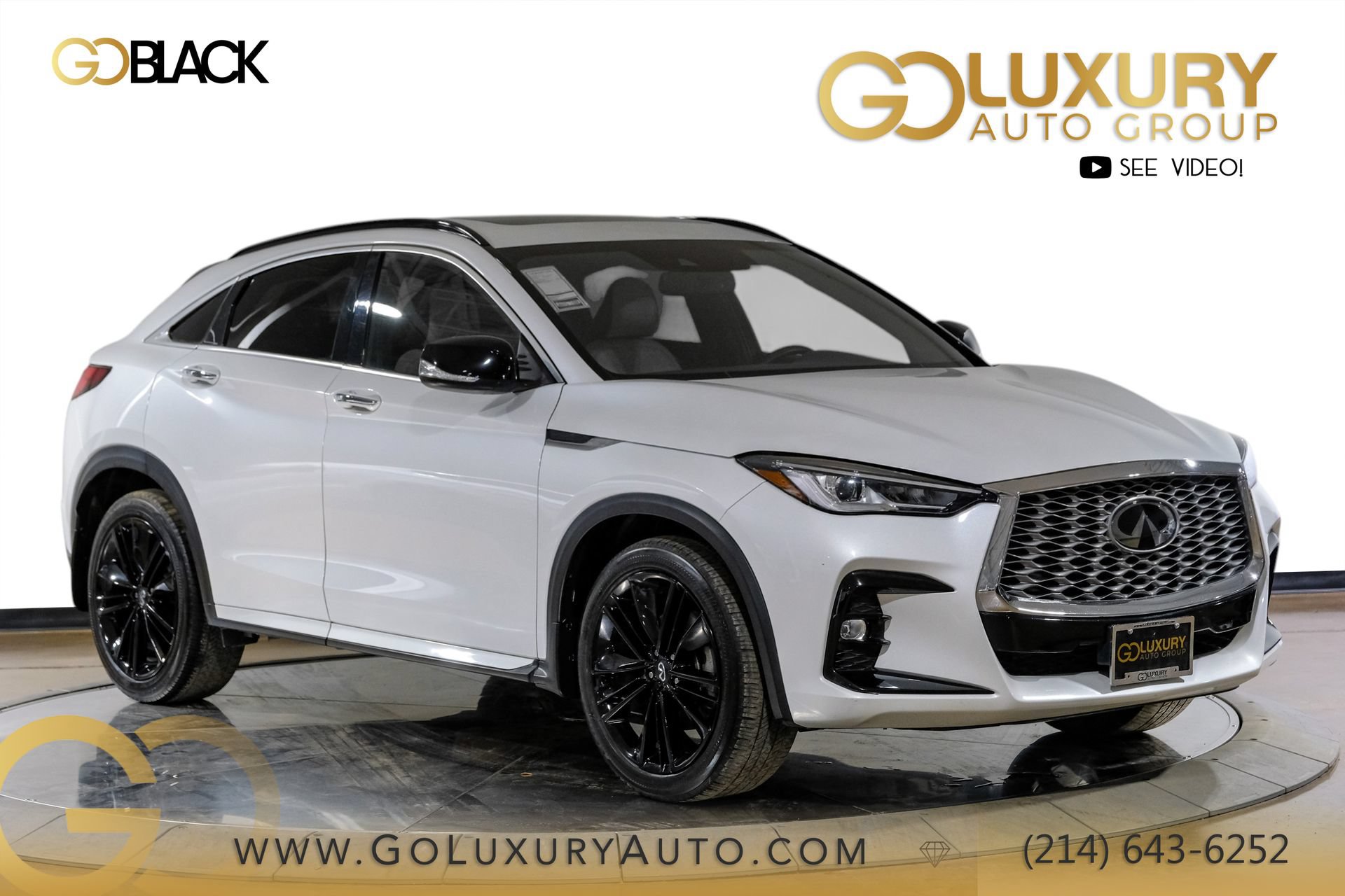 Used 2023 INFINITI QX55 Luxe w/ Cargo Package