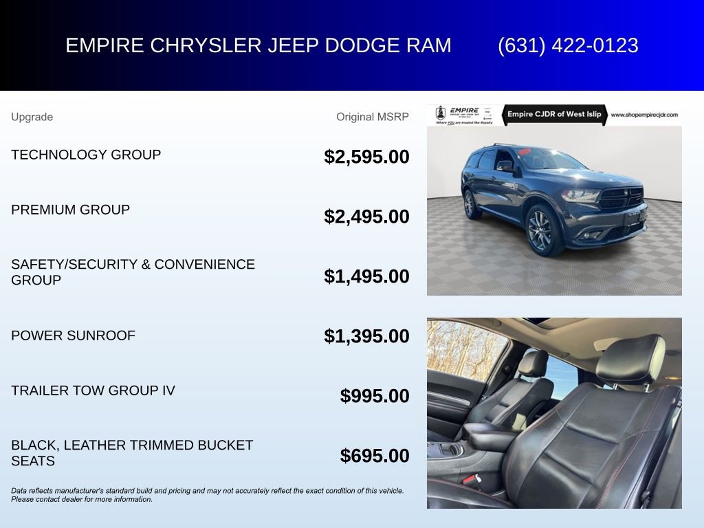 Used 2018 Dodge Durango GT w/ Technology Group image 6