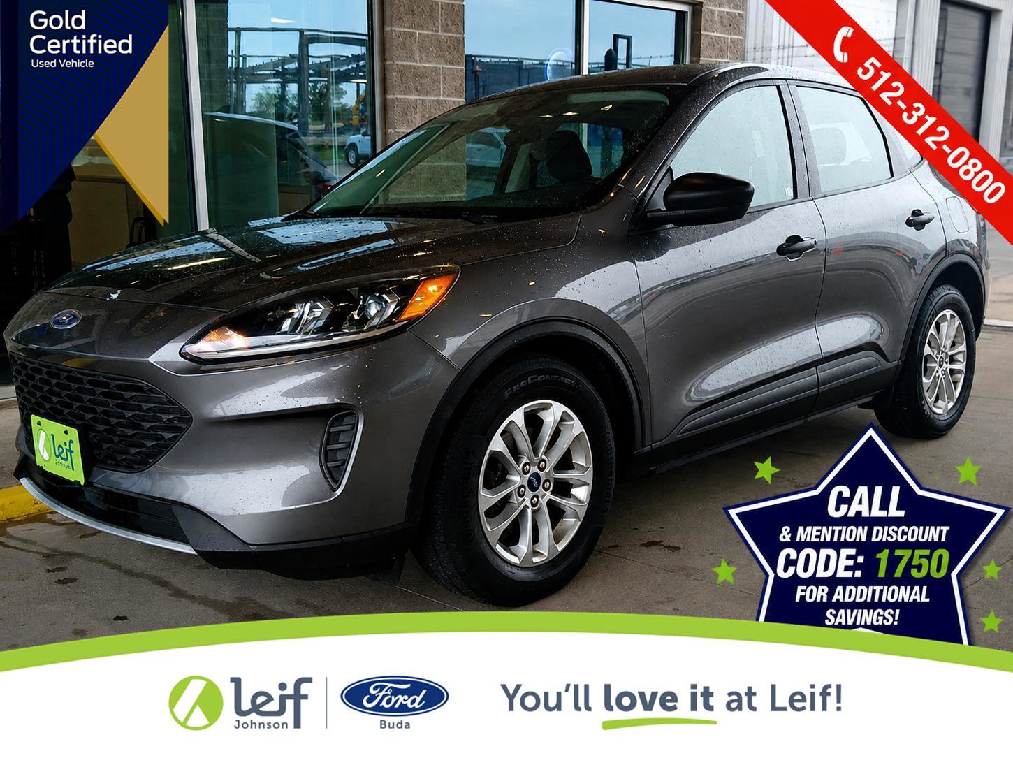 Used 2022 Ford Escape S FWD image 1