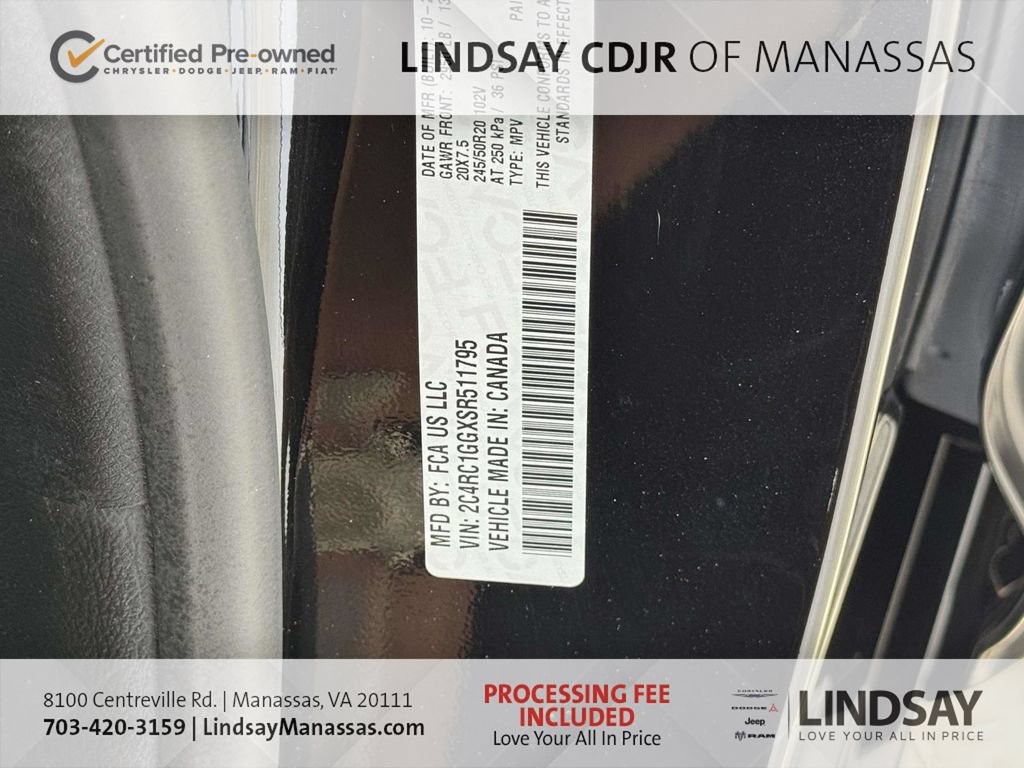 Certified 2025 Chrysler Pacifica Limited FWD image 33