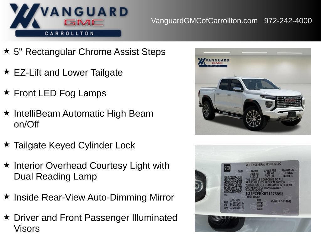 Used 2026 GMC Canyon Denali AWD/4WD image 16