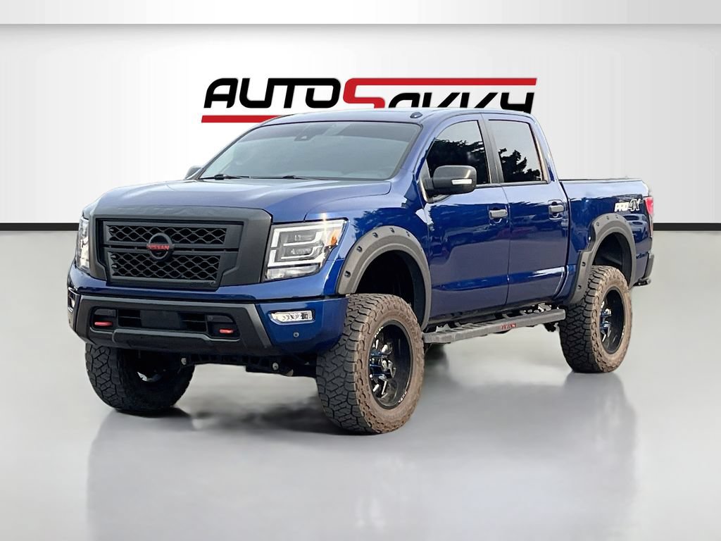 Used 2021 Nissan Titan PRO-4X w/ Pro-4x Convenience Package AWD/4WD image 3