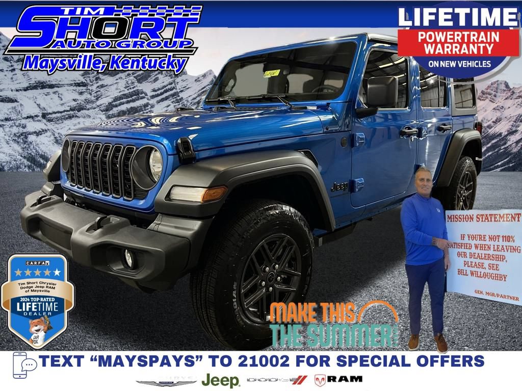 New 2026 Jeep Wrangler Unlimited Sport AWD/4WD 360° Tour
