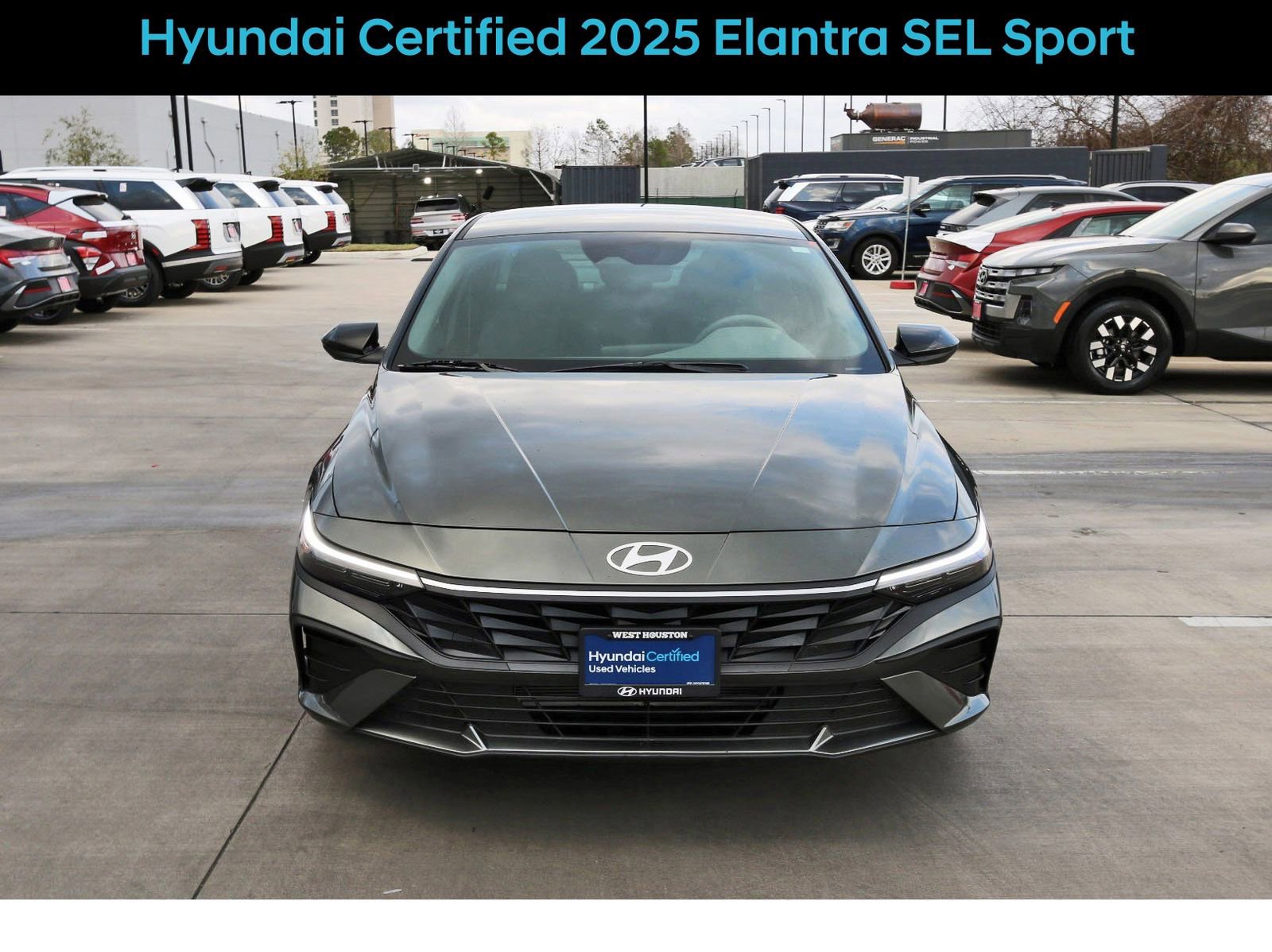 Certified 2025 Hyundai Elantra Sport FWD image 2