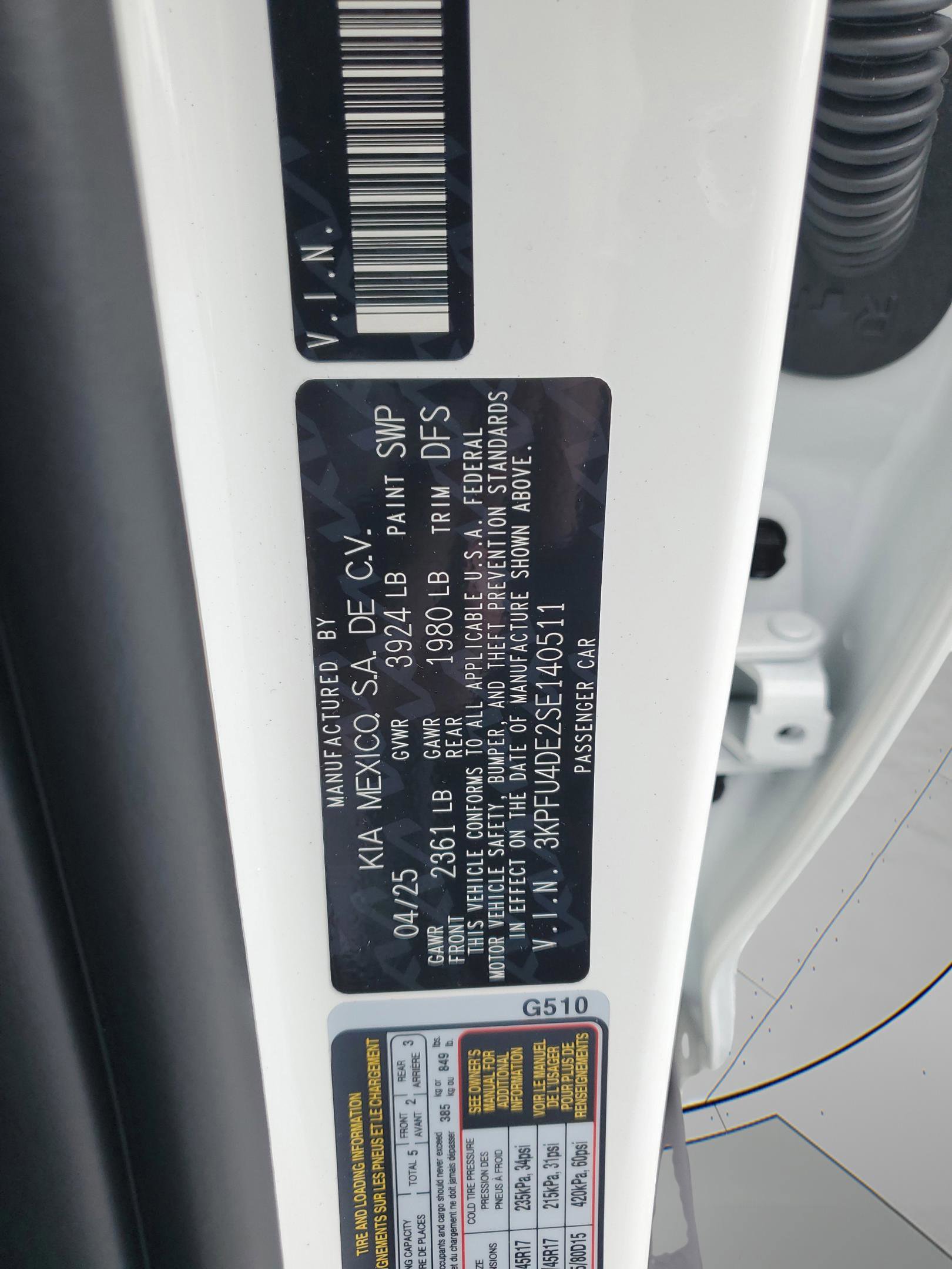 New 2025 Kia K4 EX image 32