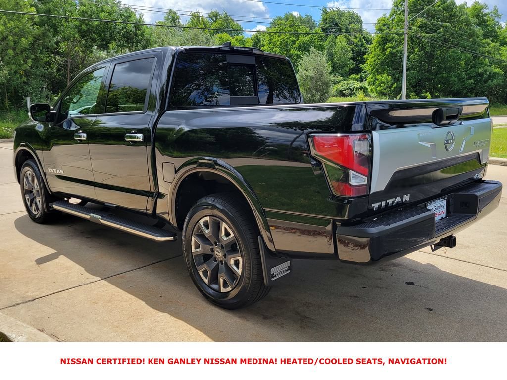 Certified 2023 Nissan Titan Platinum Reserve w/ Off Road Protection Package AWD/4WD image 6