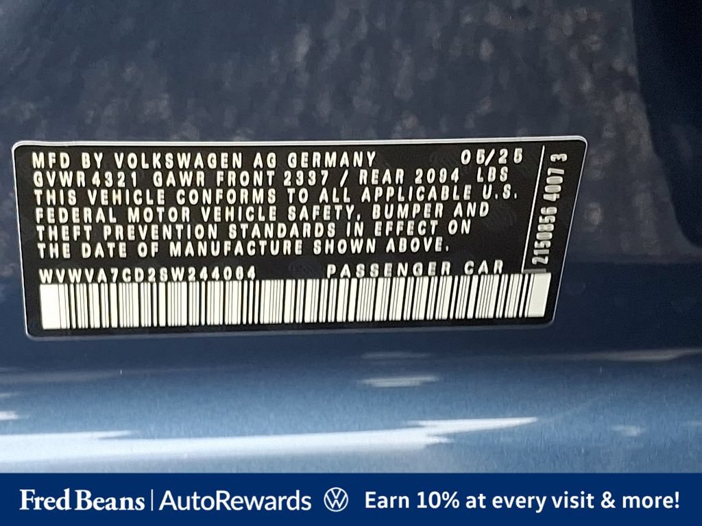 Certified 2025 Volkswagen GTI Autobahn FWD image 33