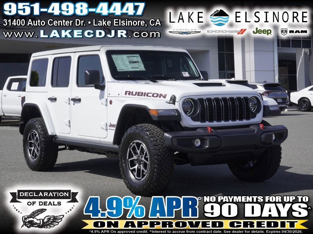 New 2026 Jeep Wrangler Unlimited Rubicon