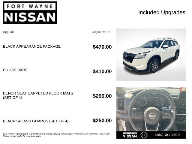 Used 2024 Nissan Pathfinder SL w/ Black Appearance Package AWD/4WD image 4