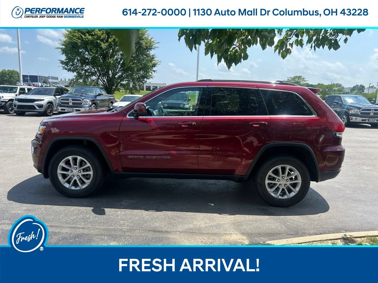 Used 2021 Jeep Grand Cherokee Laredo X AWD/4WD image 7