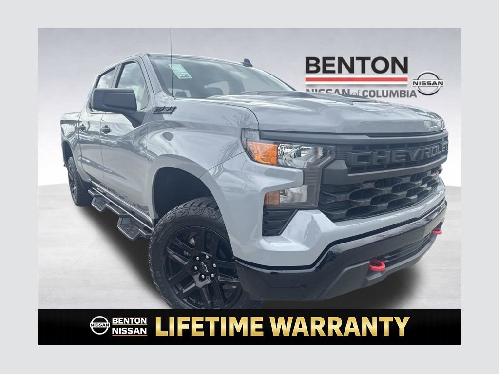 Used 2024 Chevrolet Silverado 1500 Custom Trail Boss w/ LPO, Dark Essentials Package