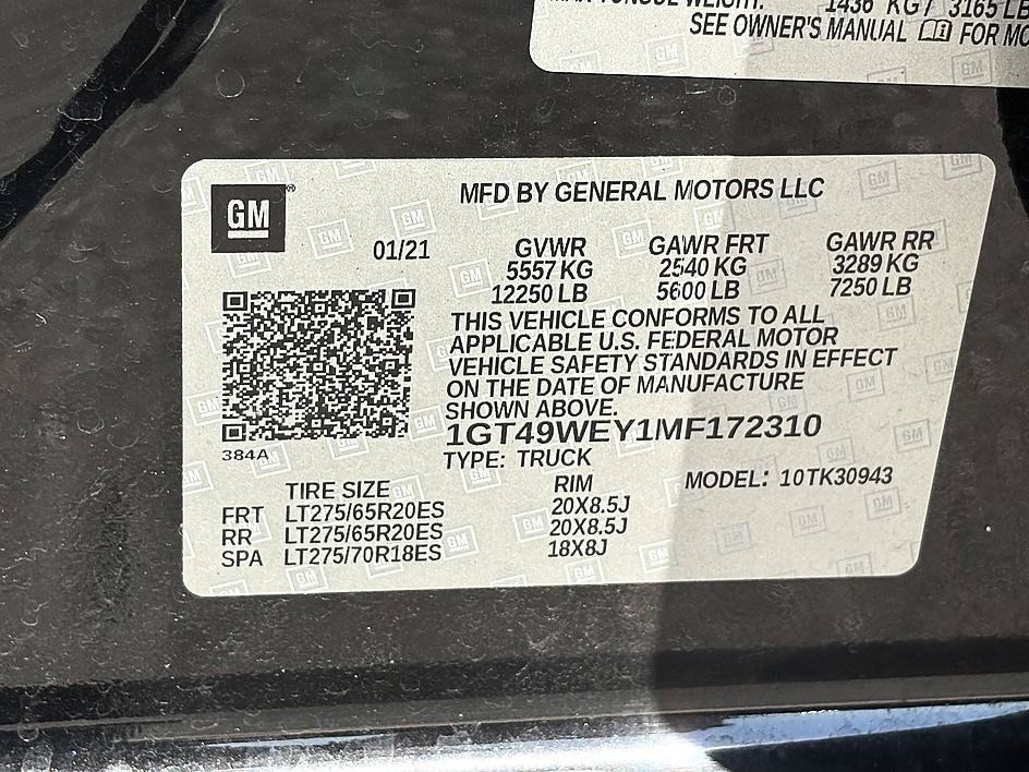 Used 2021 GMC Sierra 3500 Denali w/ Denali Black Diamond Edition AWD/4WD image 24