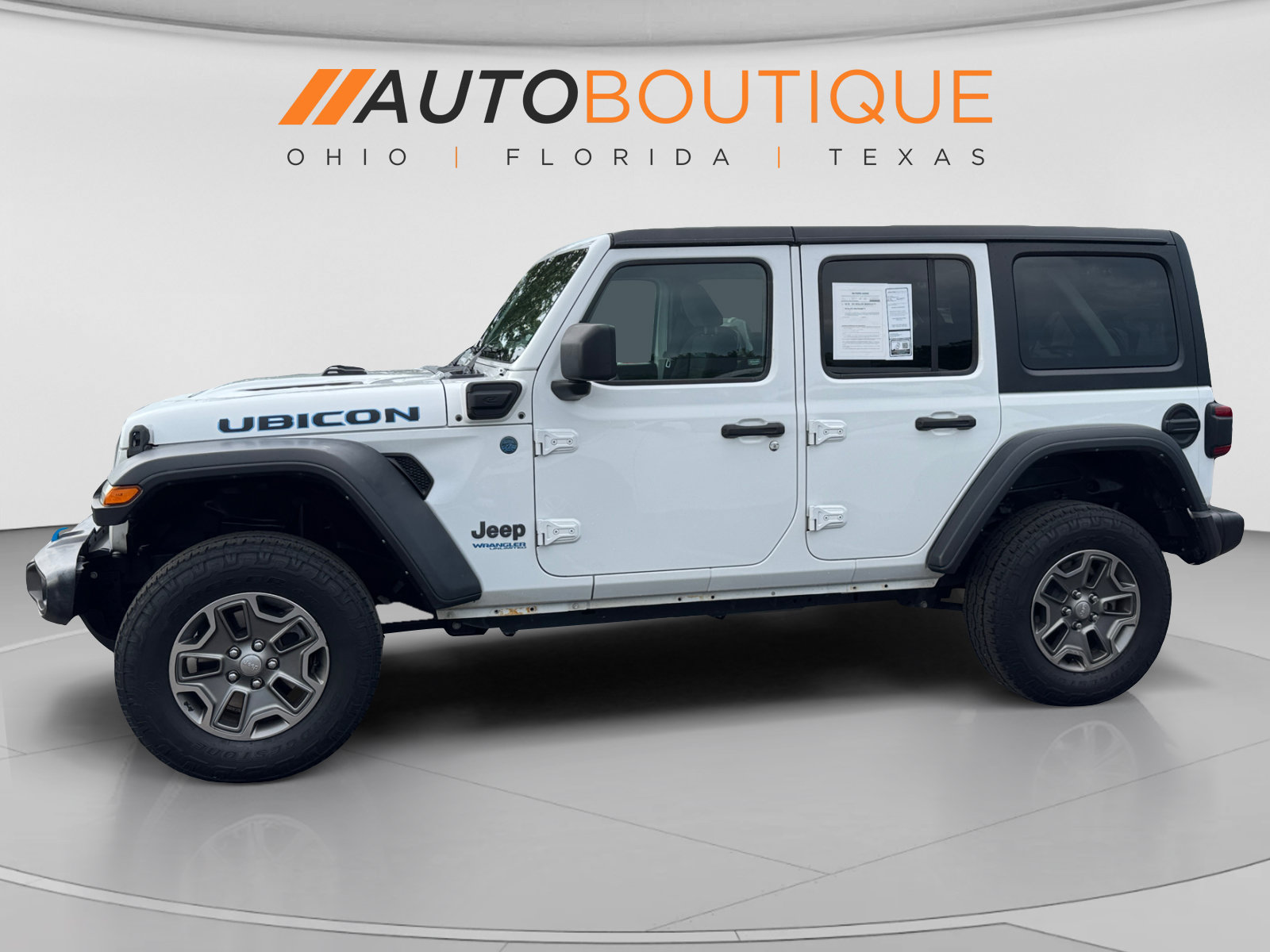 Used 2021 Jeep Wrangler Unlimited Rubicon 4xe AWD/4WD image 2