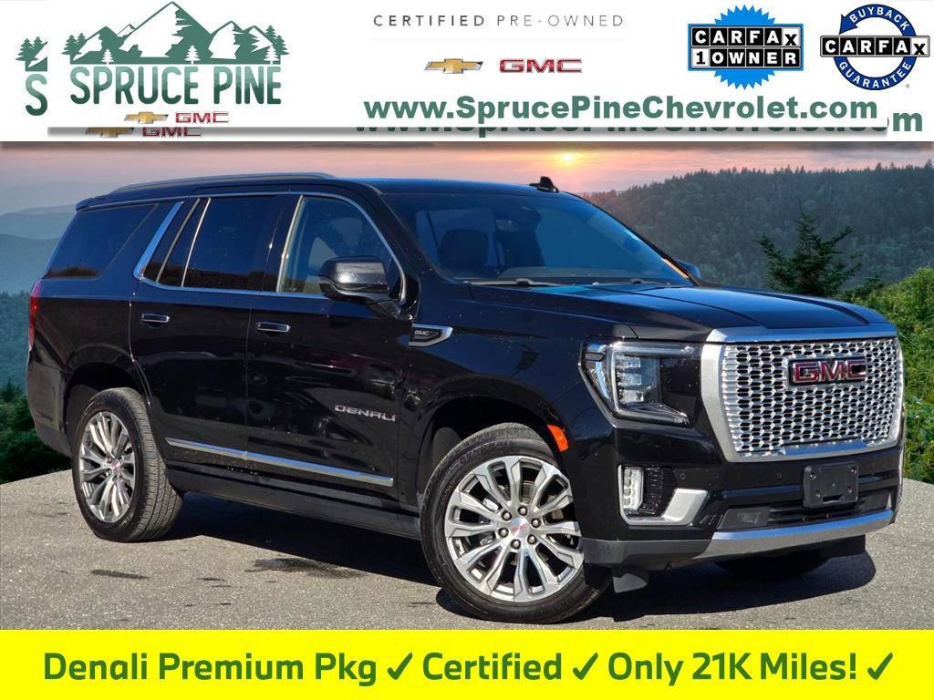 Certified 2021 GMC Yukon Denali w/ Denali Premium Package