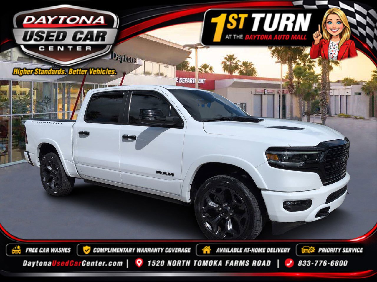 Used 2023 RAM 1500 Limited AWD/4WD image 1