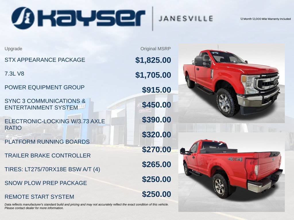 Used 2020 Ford F350 XL w/ STX Appearance Package AWD/4WD image 2