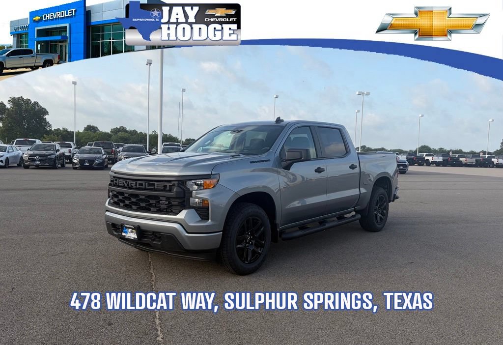 New 2026 Chevrolet Silverado 1500 Custom w/ Turbomax Blackout Package