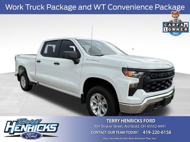 Used 2023 Chevrolet Silverado 1500 W/T w/ WT Value Package AWD/4WD 360° Tour