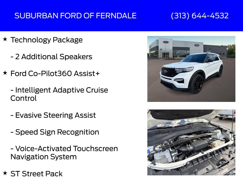 Used 2024 Ford Explorer ST w/ Equipment Group 401A AWD/4WD image 9