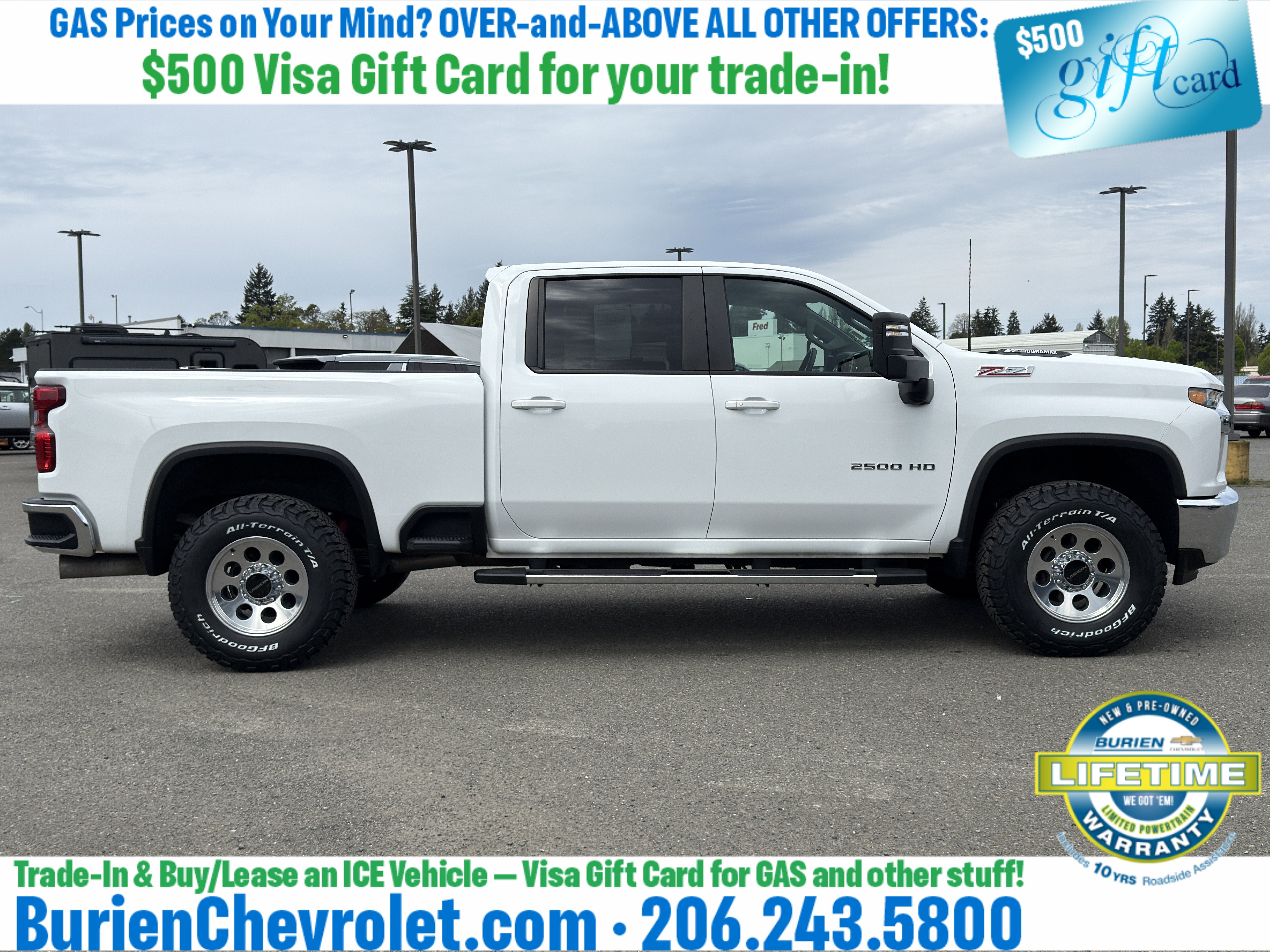 Used 2023 Chevrolet Silverado 2500 LT w/ Convenience Package AWD/4WD image 6
