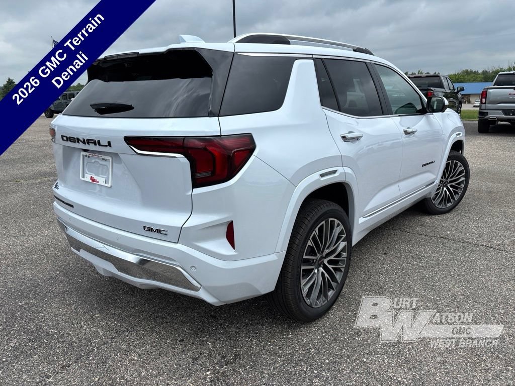 New 2026 GMC Terrain Denali w/ LPO, Black Badging Package AWD/4WD image 6