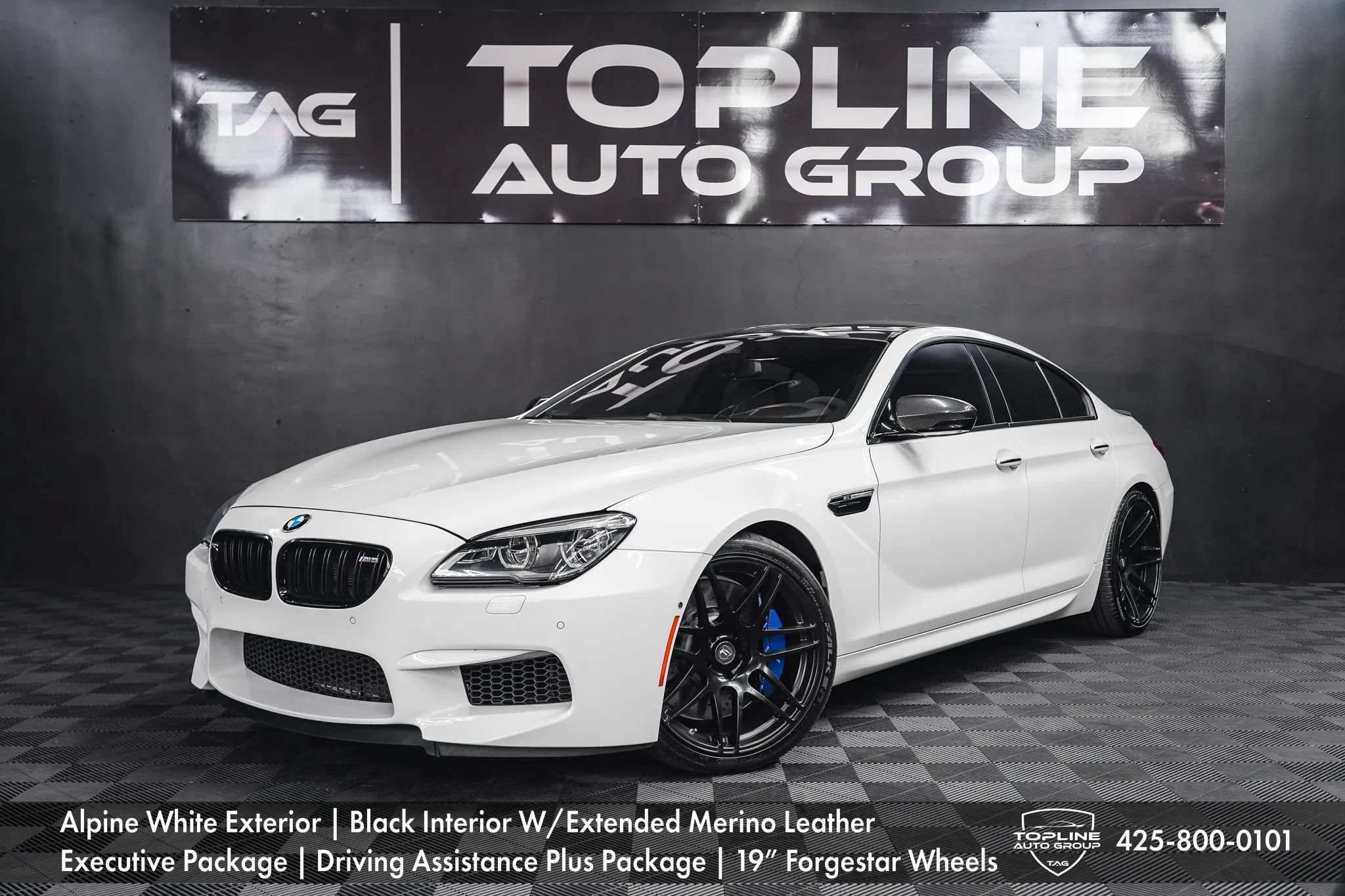 Used 2016 BMW M6 Gran Coupe w/ Executive Package RWD image 1