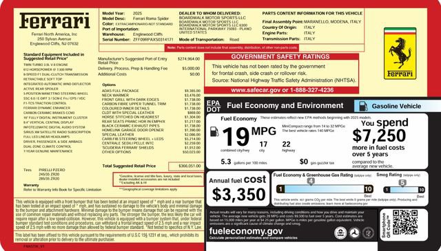 Used 2025 Ferrari Roma Spider image 8