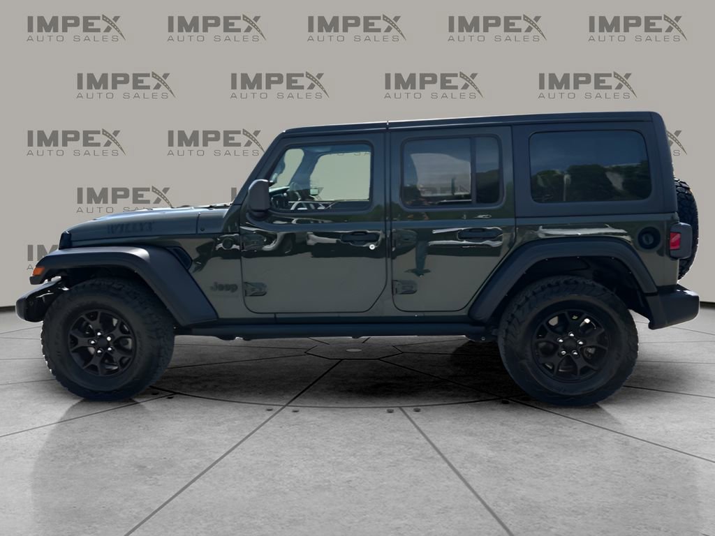 Used 2022 Jeep Wrangler Unlimited Sport AWD/4WD image 2