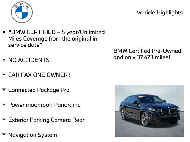 Certified 2023 BMW X4 M40i AWD/4WD image 11