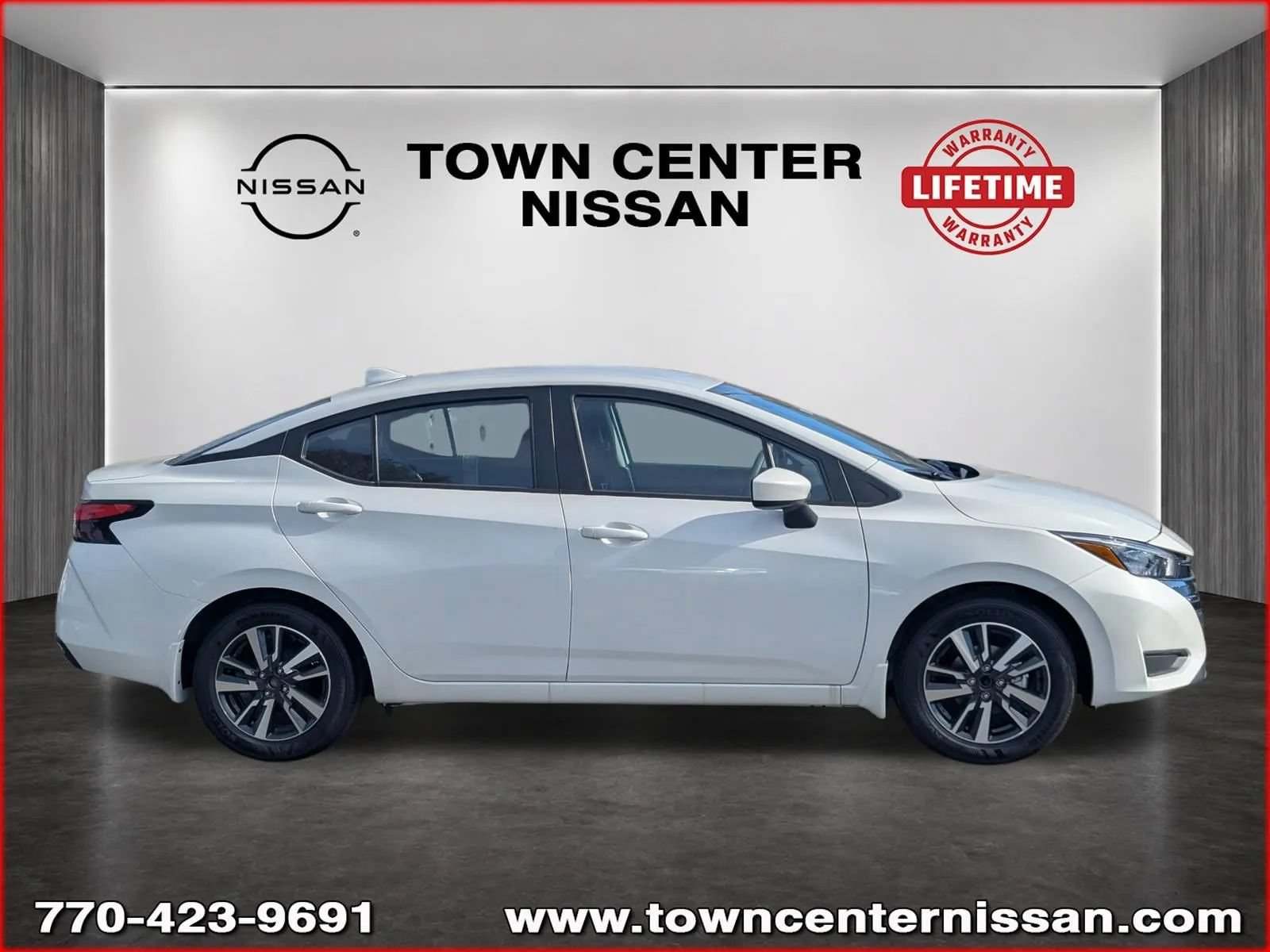 New 2025 Nissan Versa SV w/ Trunk Package FWD image 9