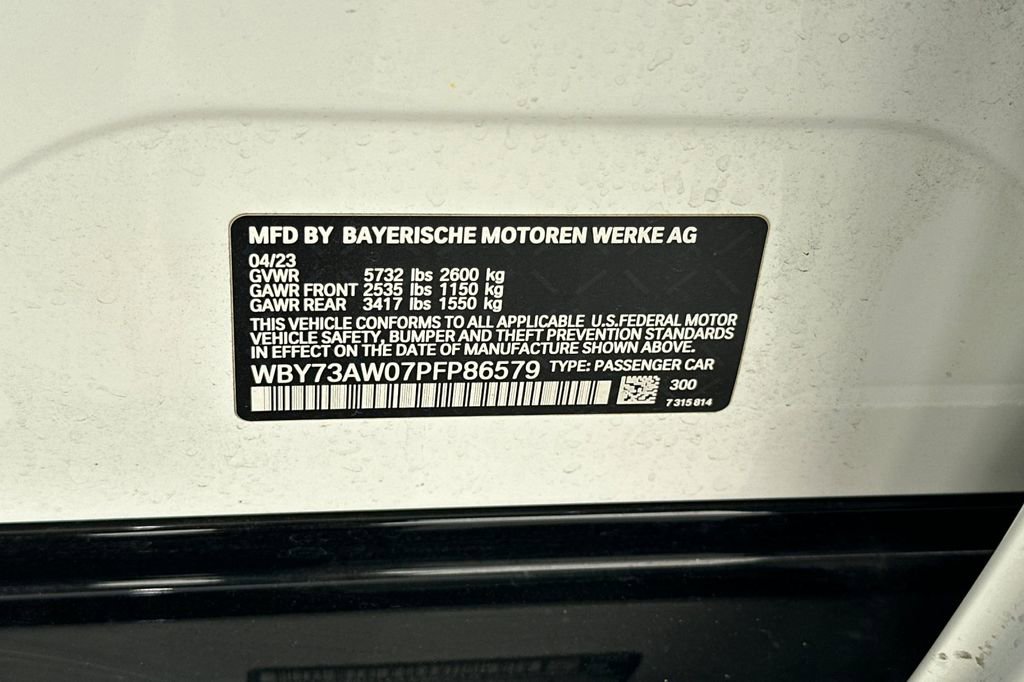 Used 2023 BMW i4 eDrive40 w/ M Sport Package RWD image 34