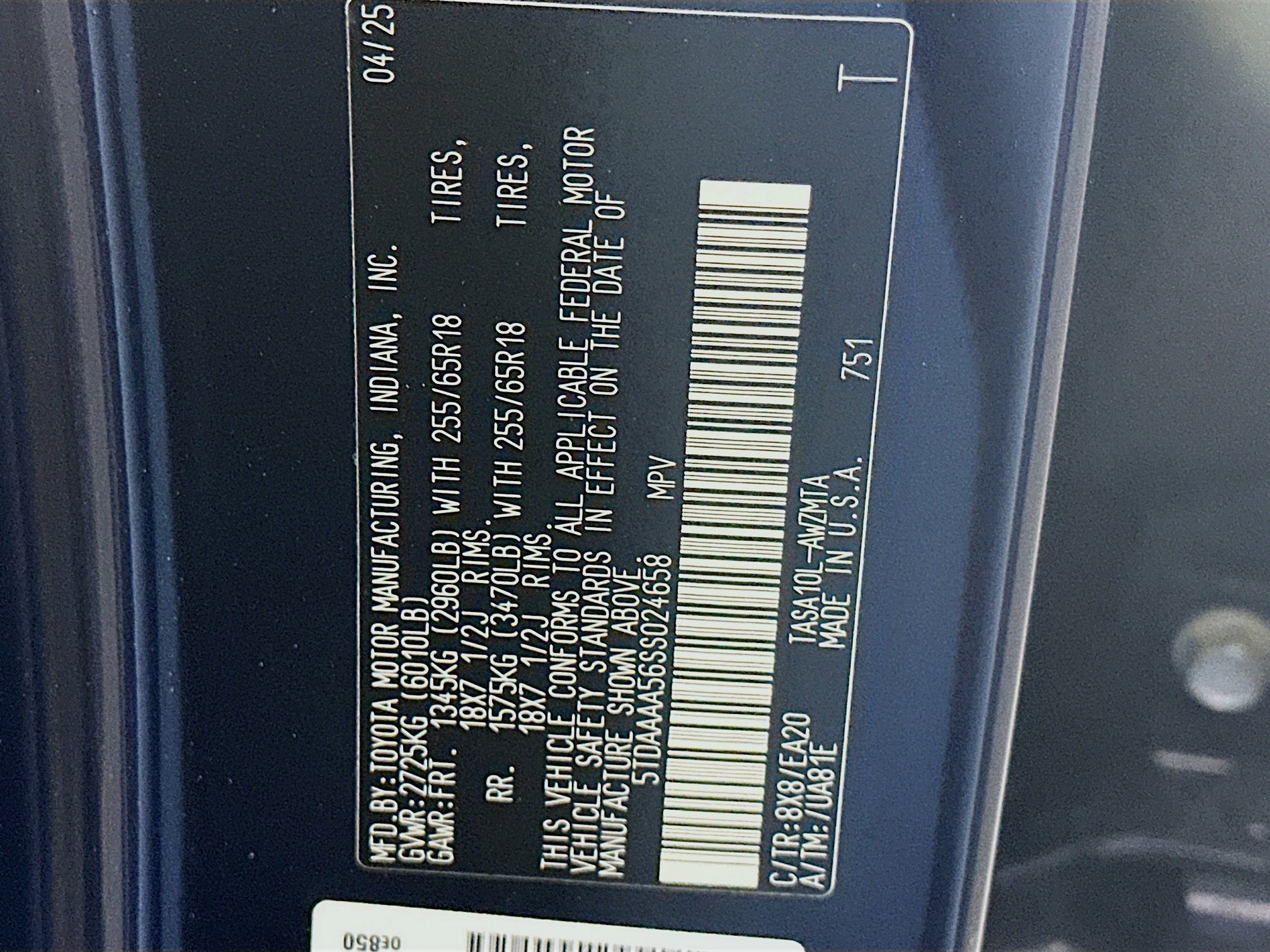 Used 2025 Toyota Grand Highlander FWD image 12