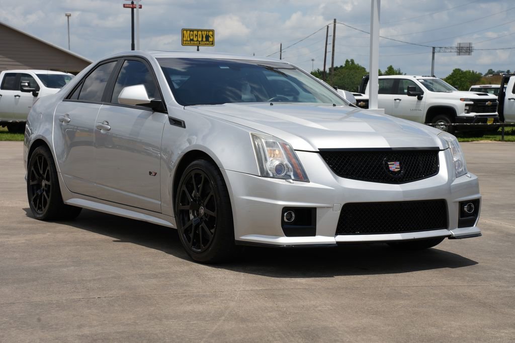 Used 2012 Cadillac CTS V w/ Wood Trim Package RWD image 2