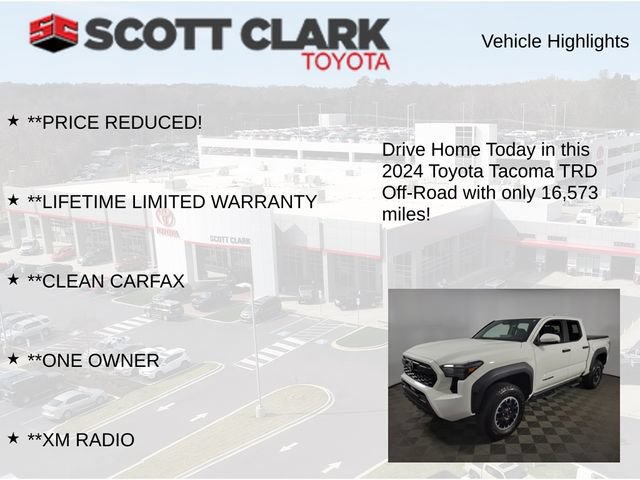 Used 2024 Toyota Tacoma TRD Off-Road w/ TRD Off Road Upgrade Package AWD/4WD image 13