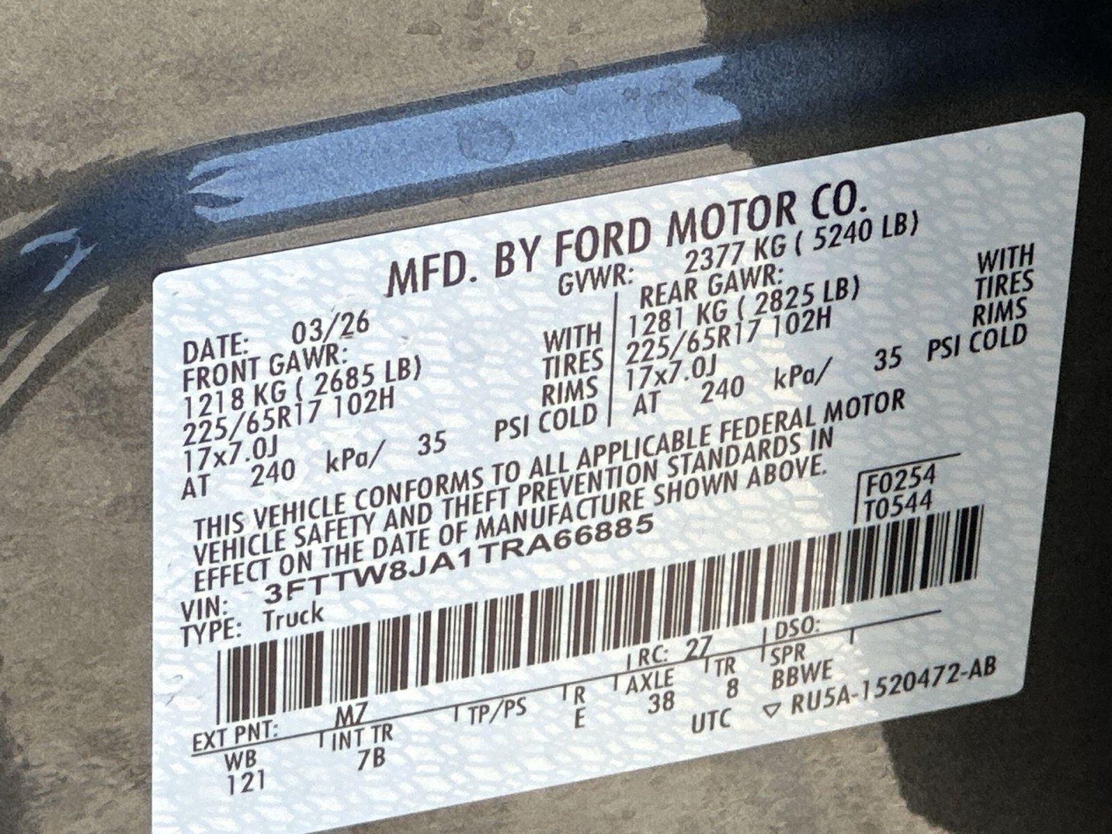 Used 2026 Ford Maverick XLT AWD/4WD image 29