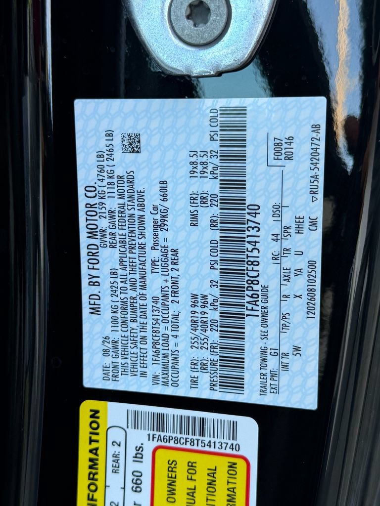 New 2026 Ford Mustang GT Premium RWD image 31