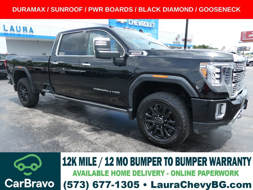 Certified 2022 GMC Sierra 3500 Denali w/ Denali Black Diamond Edition