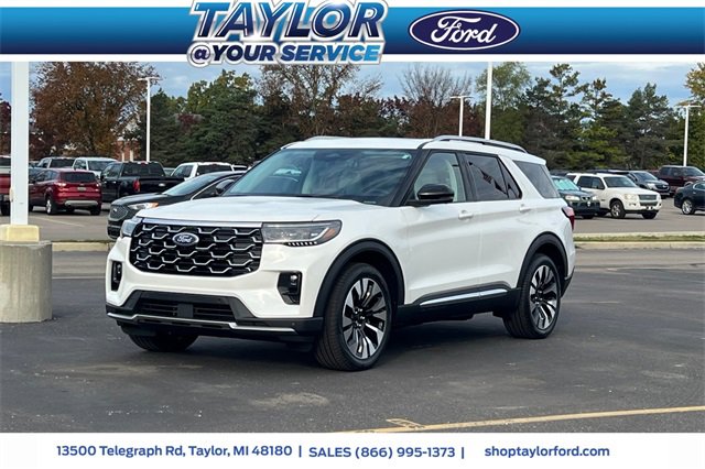 New 2026 Ford Explorer Platinum w/ LUX Leather Package image 1