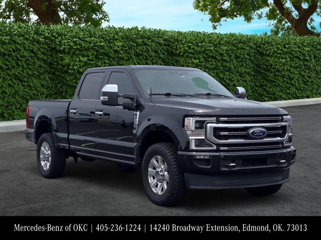 Used 2021 Ford F250 Platinum w/ FX4 Off-Road Package AWD/4WD image 3