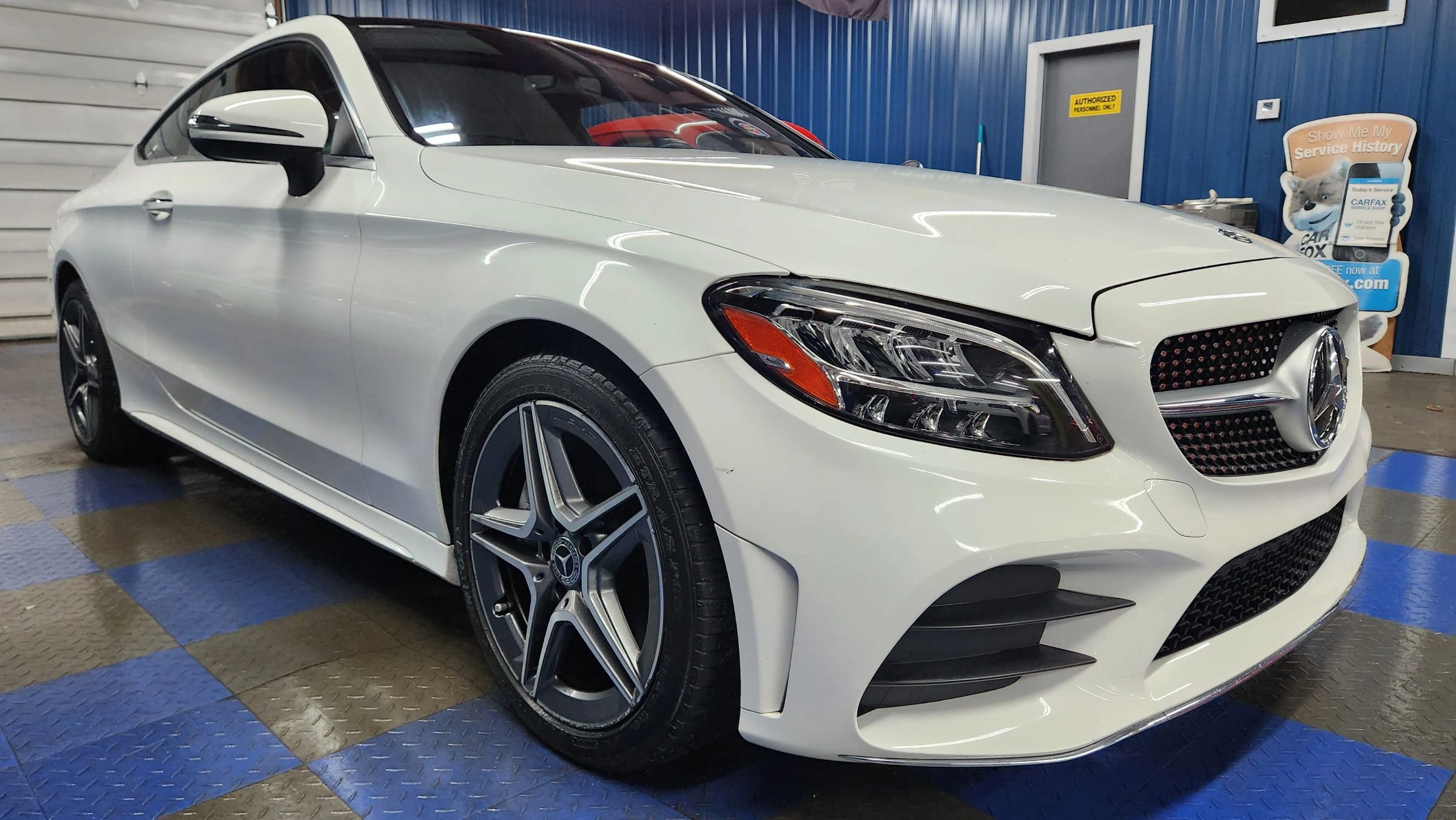 Used 2019 Mercedes-Benz C 300 4MATIC Coupe w/ AMG Line image 2