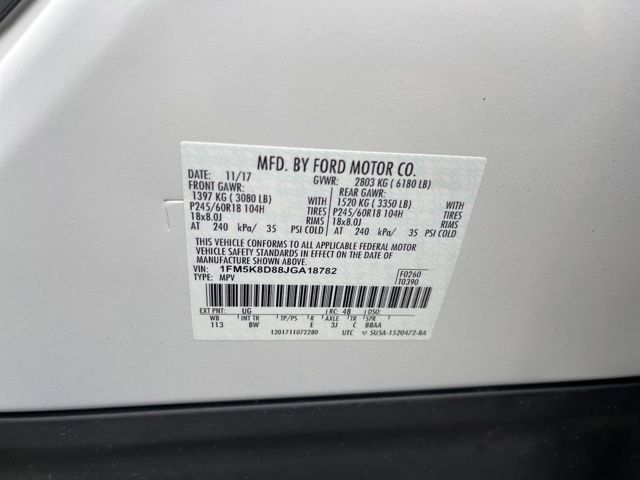 Used 2018 Ford Explorer XLT w/ Equipment Group 202A image 23