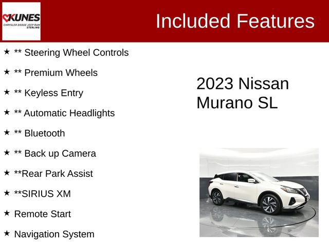 Used 2023 Nissan Murano SL AWD/4WD image 3